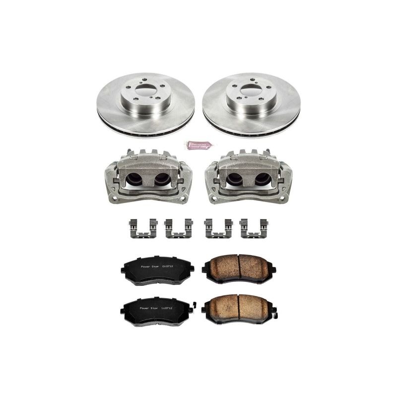 PowerStop Power Stop 05-06 Saab 9-2X Autospecialty Kit w/ Calipers – Front