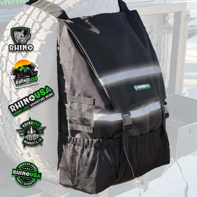 Rhino USA Spare Tire Trash Bag – Black
