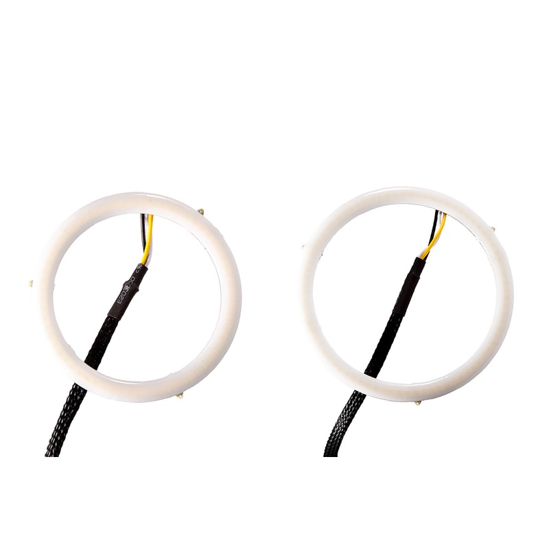 Halo Lights LED 80mm/100mm Amber Pair Diode Dynamics
