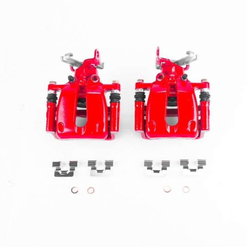 Power Stop 12-16 Buick LaCrosse Rear Red Calipers w/Brackets – Pair
