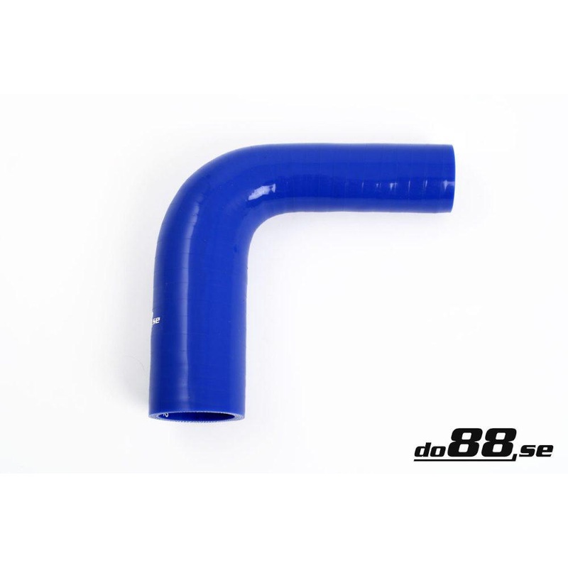 Silicone Hose Blue 90 degree 0,5 – 0,75” (13-19mm)