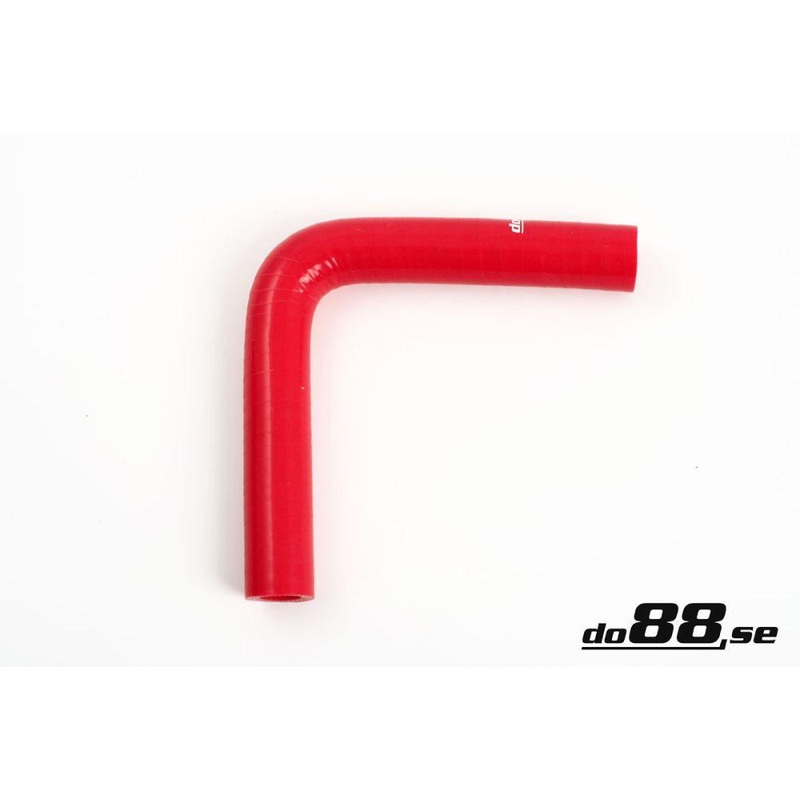 Silicone Hose Red 90 degree 0,5” (13mm)