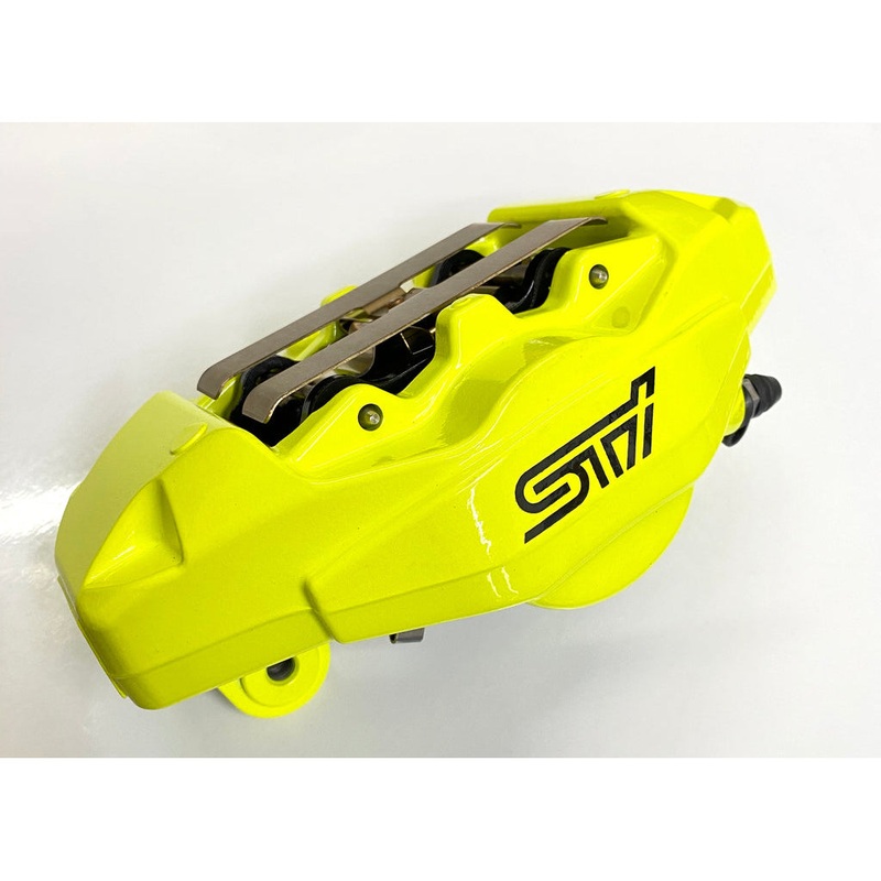 Subaru Genuine OEM STI 2-Piston Neon Yellow Brembo Calipers Loaded Rear Left – Subaru Universal