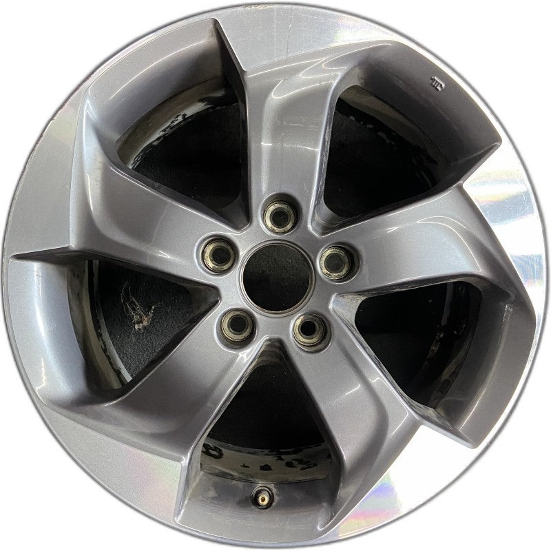 17″ HR-V 18 17×7.5 alloy 5 spoke straight spoke charcoal gray Original OEM Wheel Rim