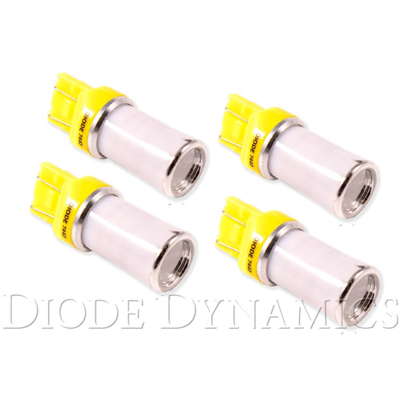 7443 LED Bulb HP48 LED Amber Set of 4 Diode Dynamics