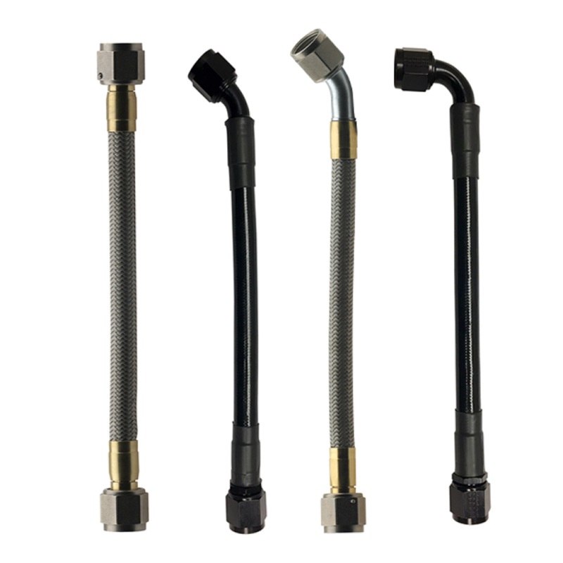 Fragola -6AN Hose Assembly Straight x Straight Alum Nut 60in