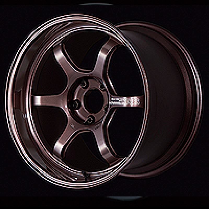 Advan R6 18×8.5 +45 5-100 Racing Copper Bronze Wheel