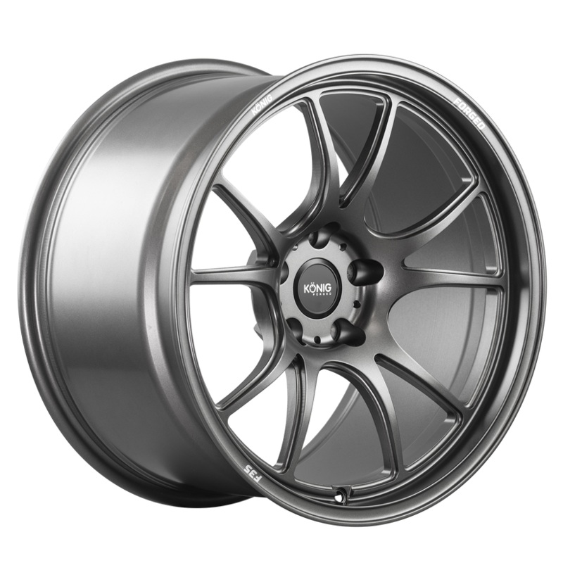 Konig 18″ Forged F3S 5×112 Wheel – Satin Charcoal
