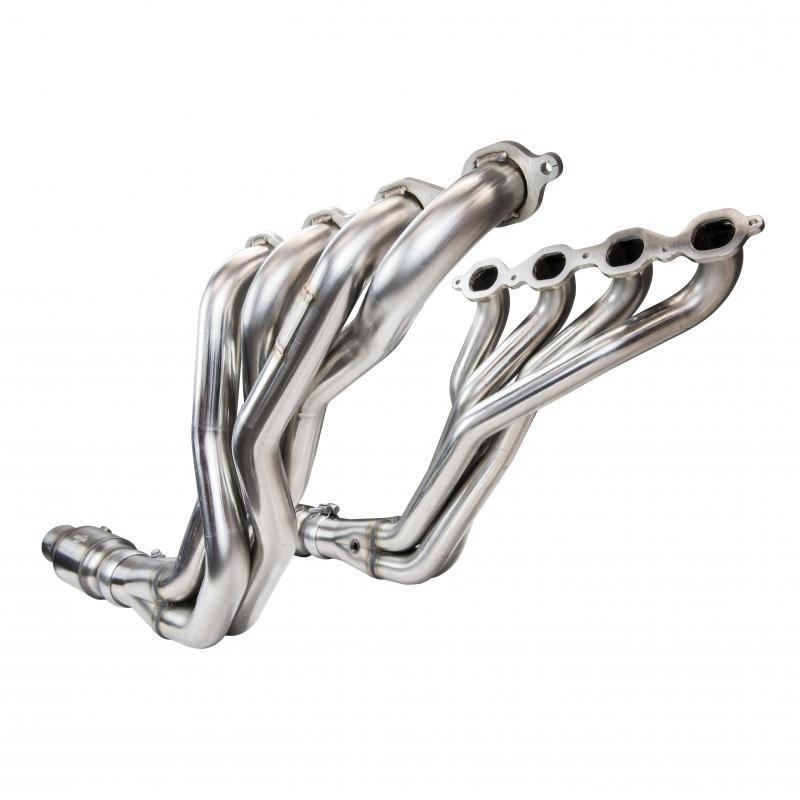 Kooks 16-24 Chevrolet Camaro 6.2L 1-7/8″ x 3″ SS Long Tube Headers w/ Green Catted Connection Pipes