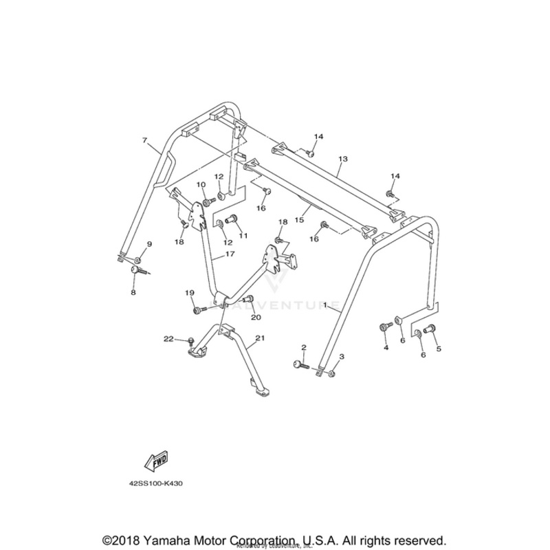 Member Cross Roof by Yamaha