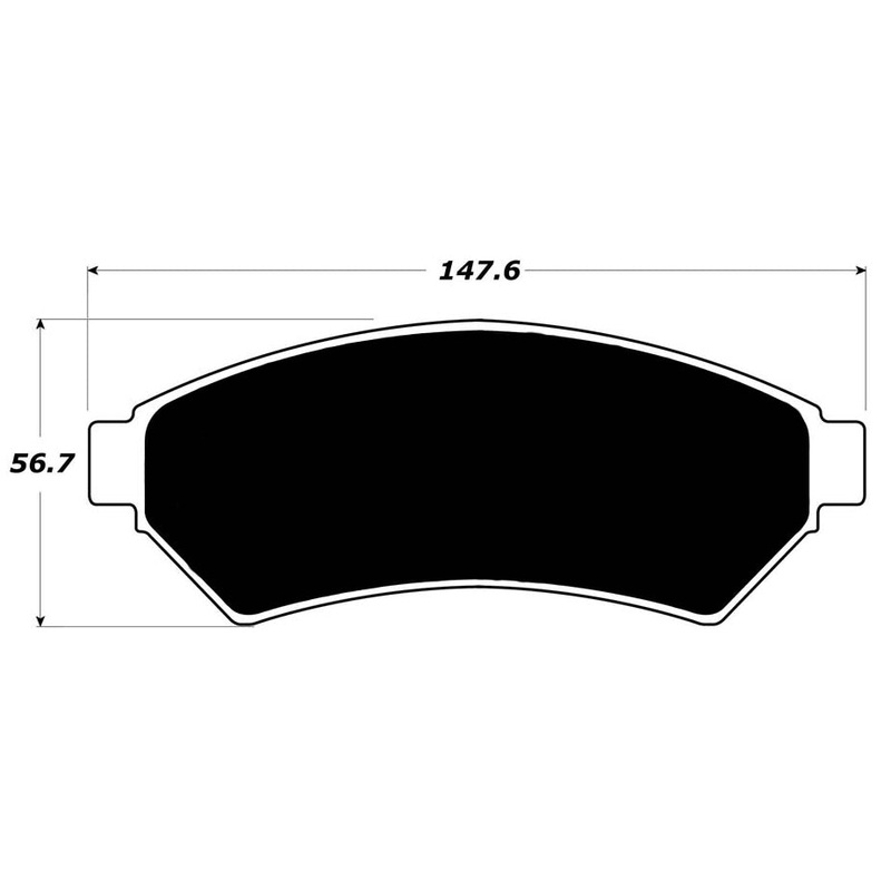 Porterfield Brake Pads for 2006 PONTIAC MONTANA