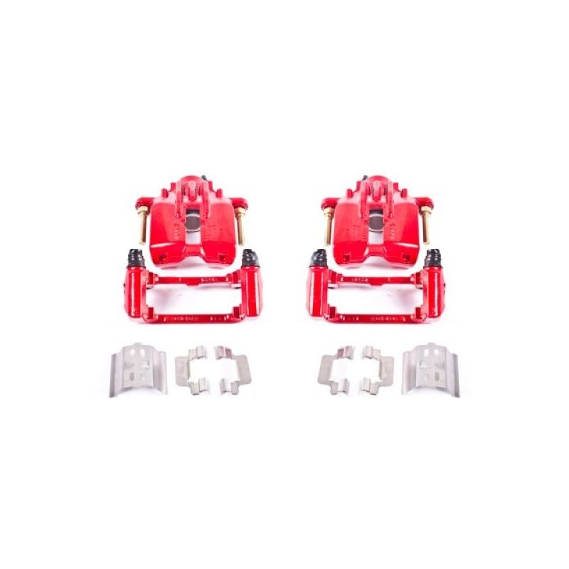 Power Stop 04-05 Cadillac XLR Rear Red Calipers w/Brackets – Pair