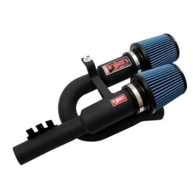 2007-2009 BMW 335i/08-09 135i 3.0L L6 Twin intake Wrinkle Black Short Ram Intake by Injen (SP1125WB)