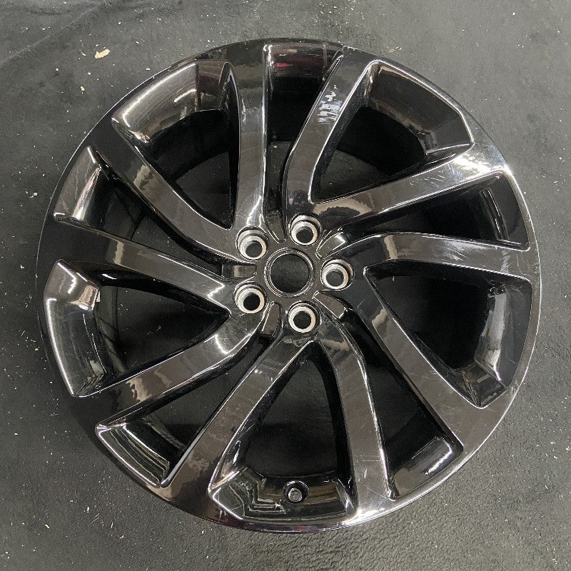 22″ DISCOVERY 17-20 22×9.5 alloy 5 spoke slanted V black Original OEM Wheel Rim