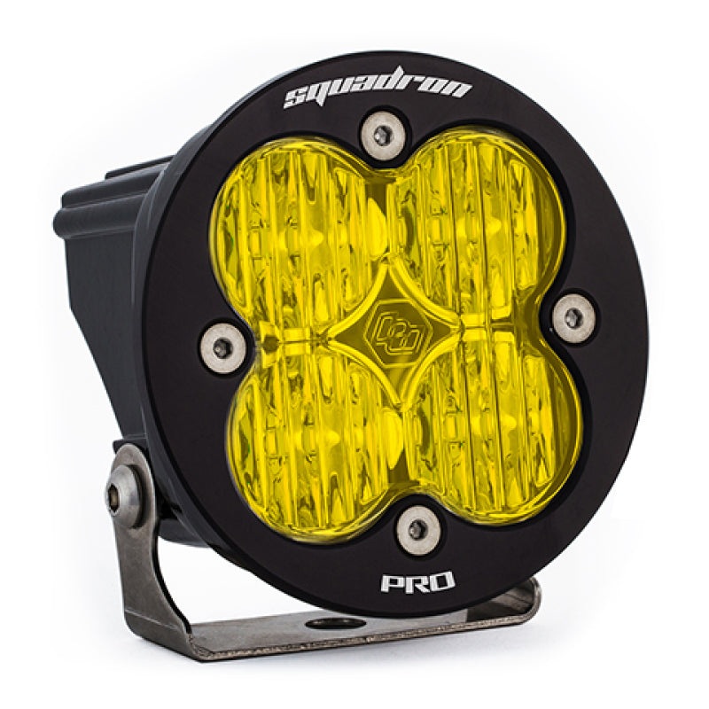 Baja Designs Squadron R Pro Wide Cornering Pattern LED Light Pod – Amber
