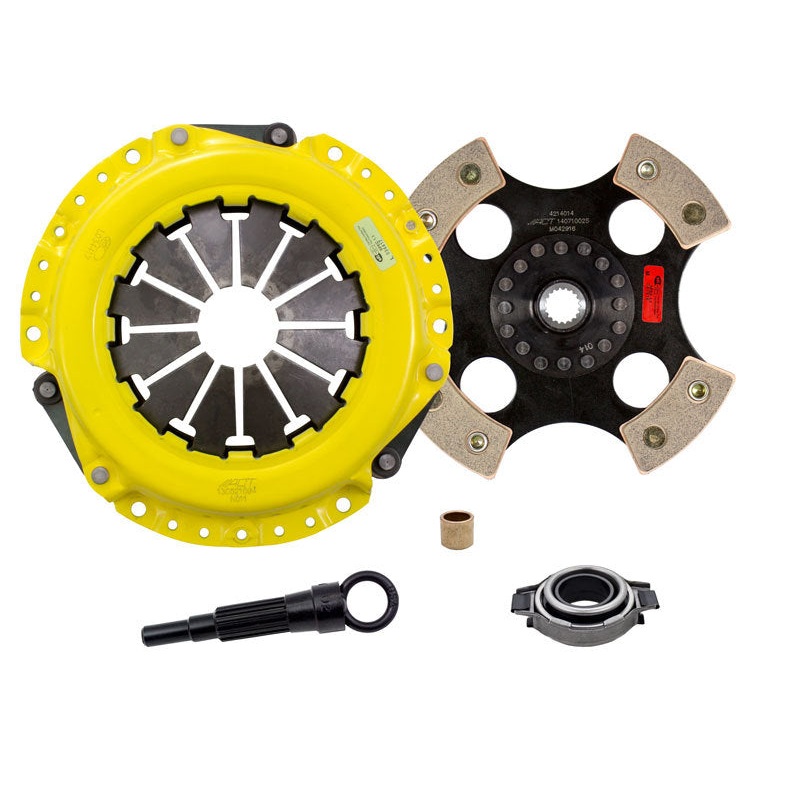 ACT HD/Race Rigid 4 Pad Clutch Kit Nissan 200SX 1995-1998 / NX 1991-1993 / Sentra 1991-2006 / Infiniti G20 1991-2002 | NX9-HDR4