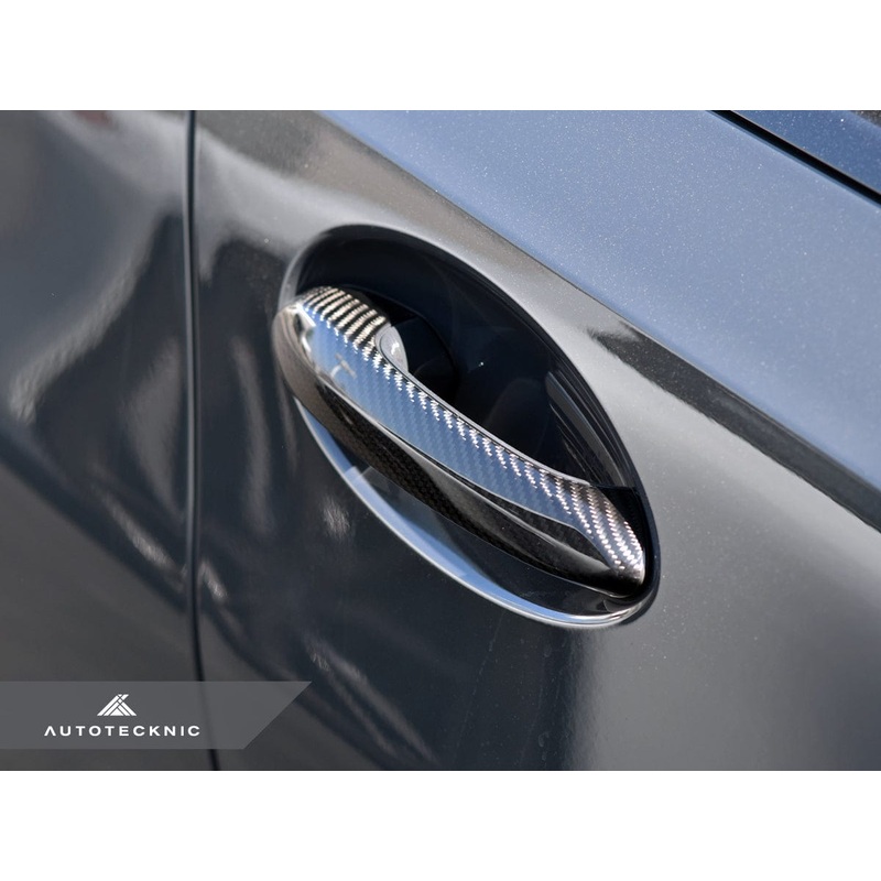 AutoTecknic Dry Carbon Door Handle Trim Set – F90 M5