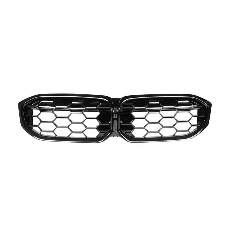AutoTecknic Gloss Black Honeycomb Front Grille – G20 3-Series LCI