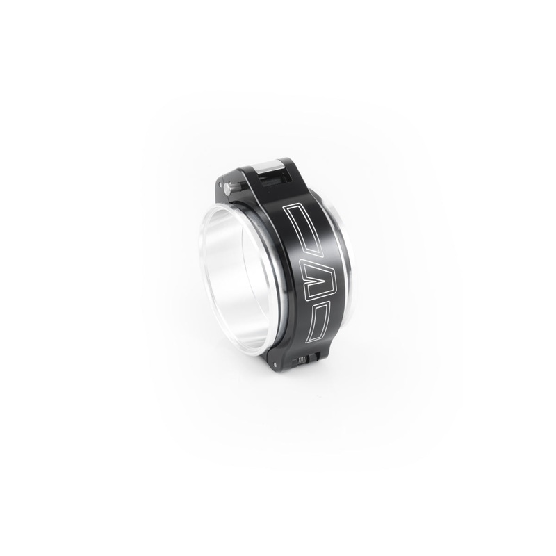 Vibrant 2in O.D. Aluminized HD 2.0 Clamp Assembly – Anodized Black