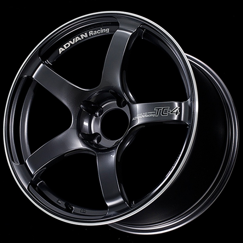 Advan TC4 15×5.5 +45 4-100 Racing Gunmetallic & Ring Wheel