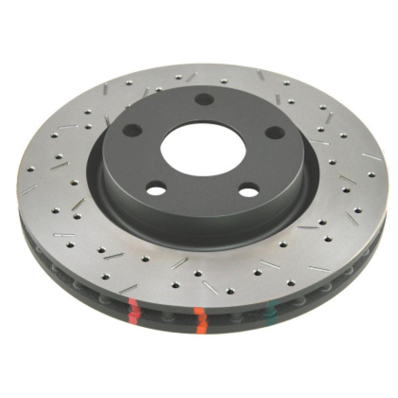 DBA 1999 Porsche 911 Carrera 4 (Turbo Look) Front 4000 Series Drilled & Slotted Rotor