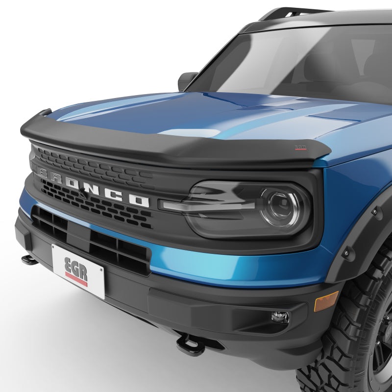 EGR 21-22 Ford Bronco Sport Superguard Hood Shield – Matte Black (303565)