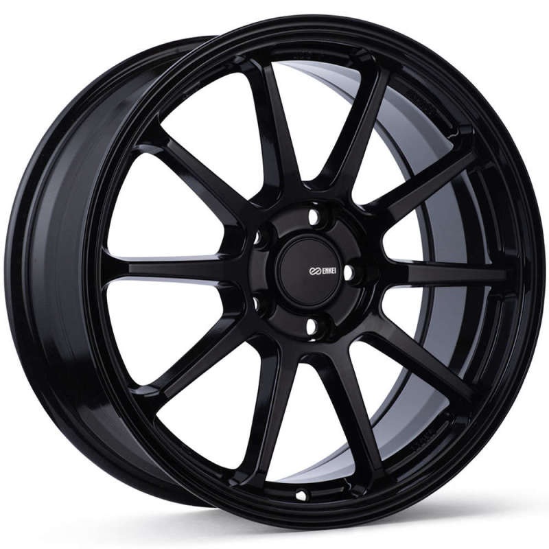 Enkei PX-10 19×8 5×112 45mm Offset 72.6mm Bore Gloss Black Wheel