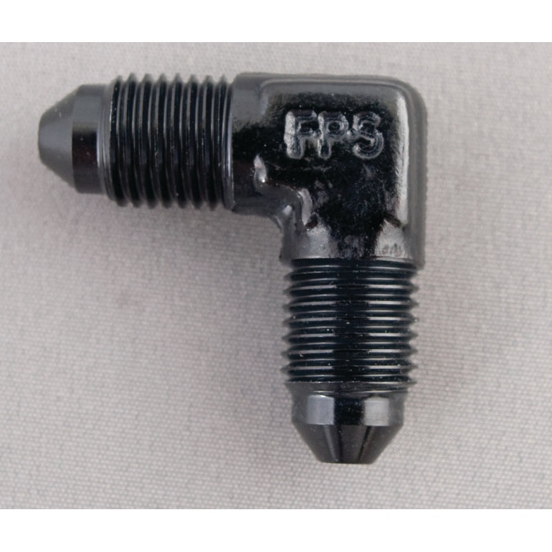 Fragola -12AN x 90 Degree Union Fitting – Black