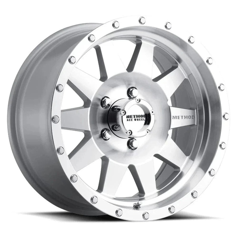 Method Race Wheels MR301 17″ 5×127 Machined Clear Coat