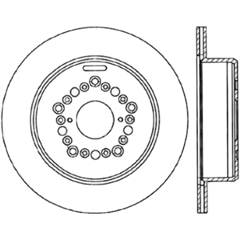 StopTech CryoStop Rotor – Rear