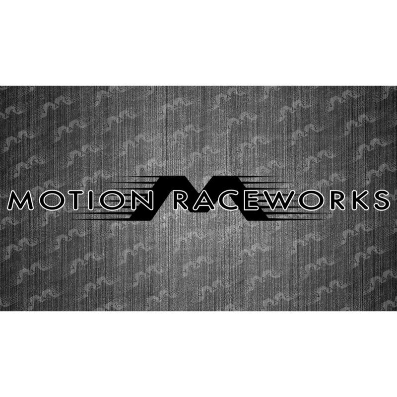 Black/White Motion Windshield Banner 36″x4″