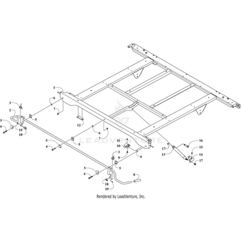 Box Latch Wear Pad – Right by Arctic Cat