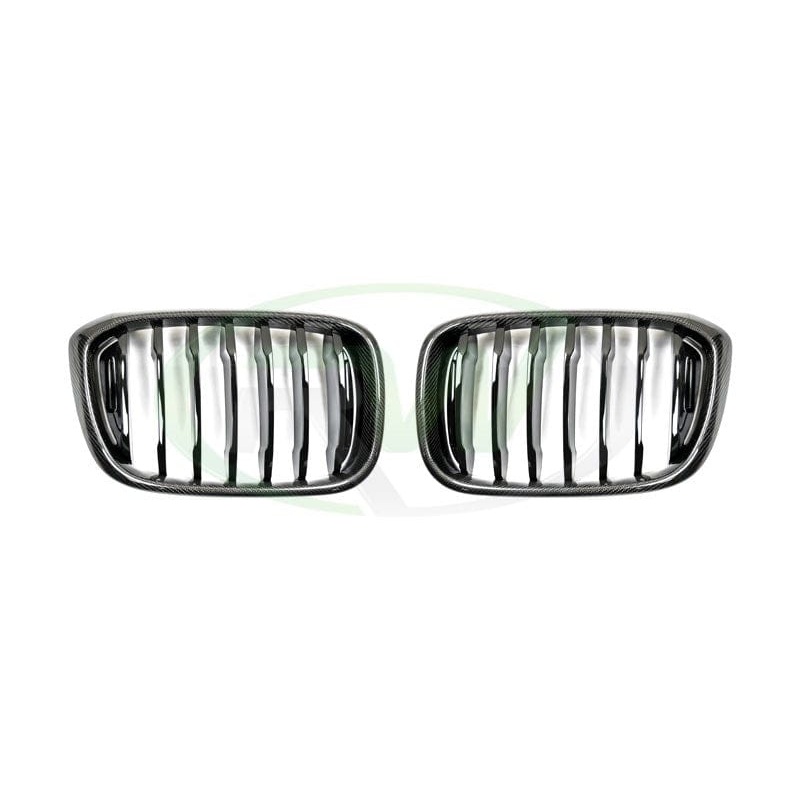 RW Carbon Carbon Fiber Grilles – BMW / G01 / X3 / G02 / X4