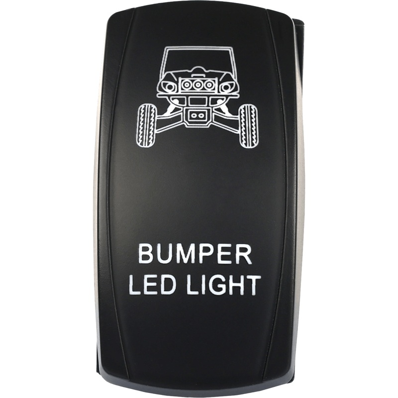 Bumper Lights Led Switch Pro Backlit by Open Trail