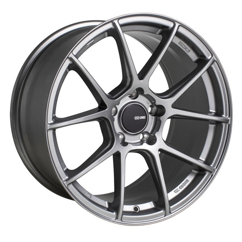 Enkei TS-V 18×9.5 5×114.3 15mm Offset 72.6mm Bore Storm Grey Wheel