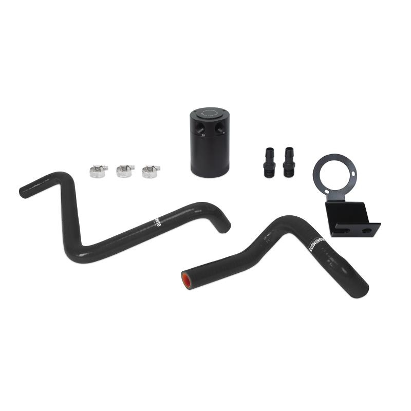 Mishimoto Baffled Oil Catch Can Black PCV Side – 13+ BRZ | MMBCC-BRZ-13PBE