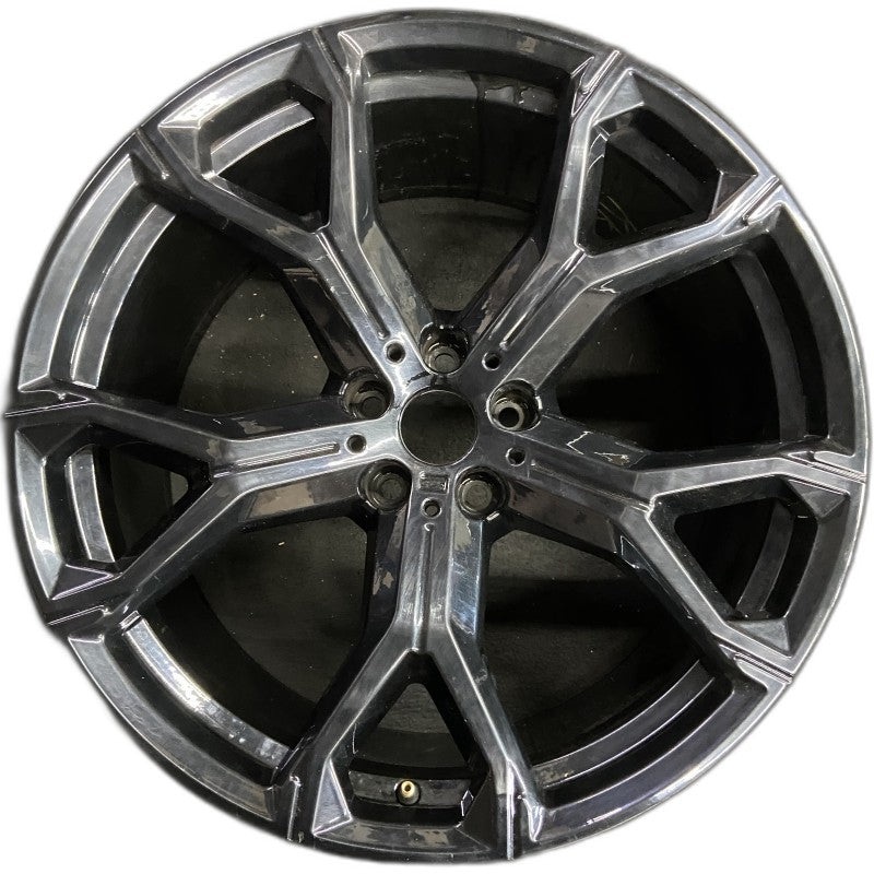 21″ BMW X5 19-20 21×10.5 5 spoke Y spoke design narrow spoke end Original OEM Wheel Rim