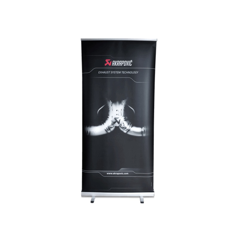 Akrapovic Pull Up Banner MC and Car