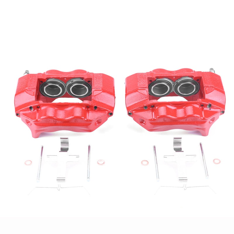 Power Stop 96-02 Toyota 4Runner Front Red Calipers w/o Brackets – Pair