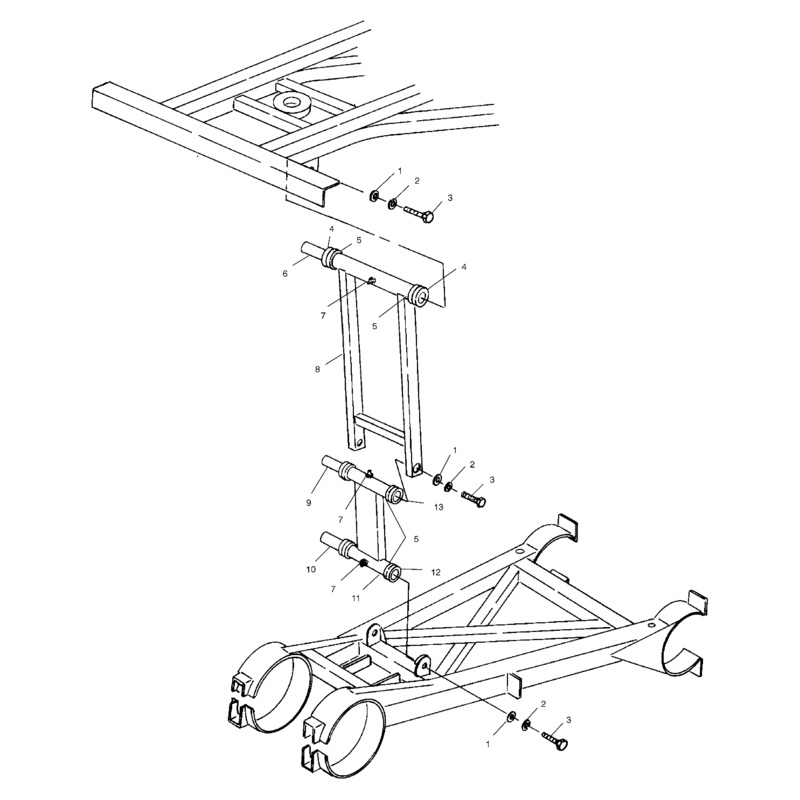 Stabilizer,Lower,Blk by Polaris