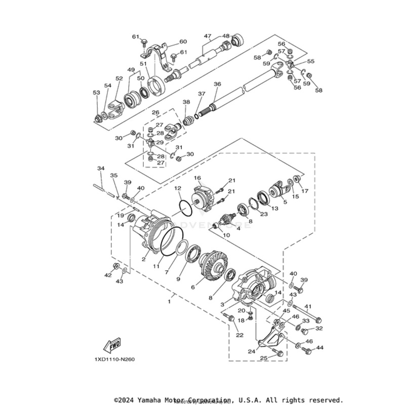 Bearing Assembly by Yamaha