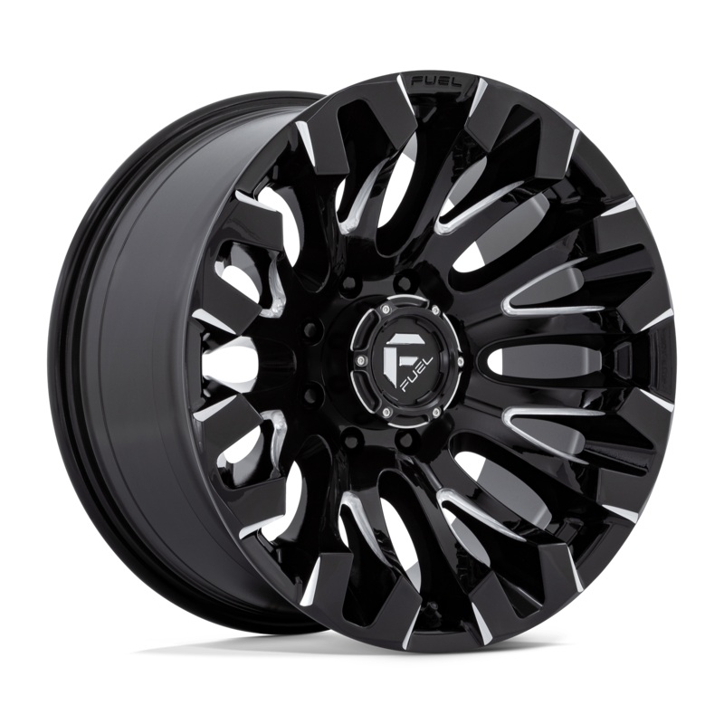 Fuel Wheels D828 Quake 20″ 8×170 Gloss Black Milled