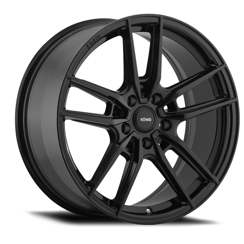 Konig Myth 16×7.5 5×114.3 ET43 Gloss Black