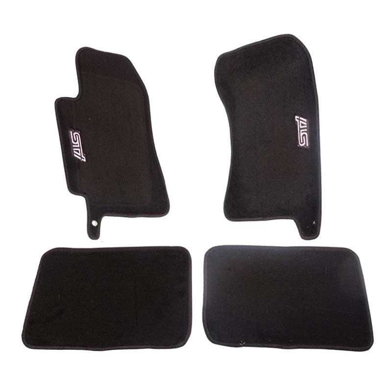 NRG Floor Mats – 04-07 Subaru WRX STI (STi Logo) – 4pc.
