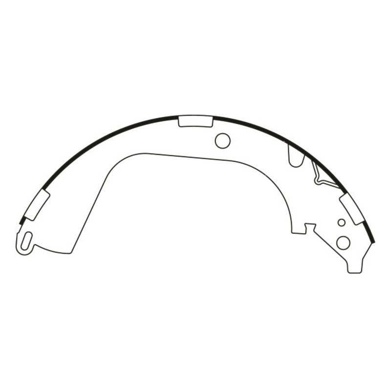 Porterfield Brake Shoes for 2010 GMC CANYON