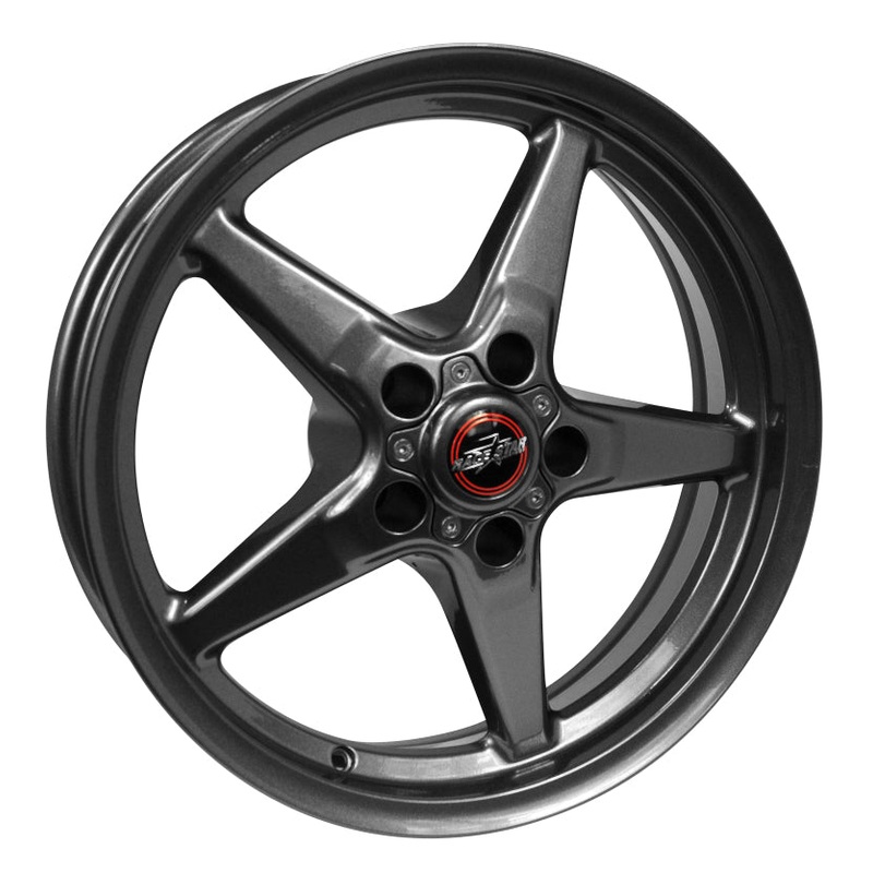 Race Star 92 Drag Star 15×8.00 5×4.75bc 5.25bs Direct Drill Met Gry Wheel