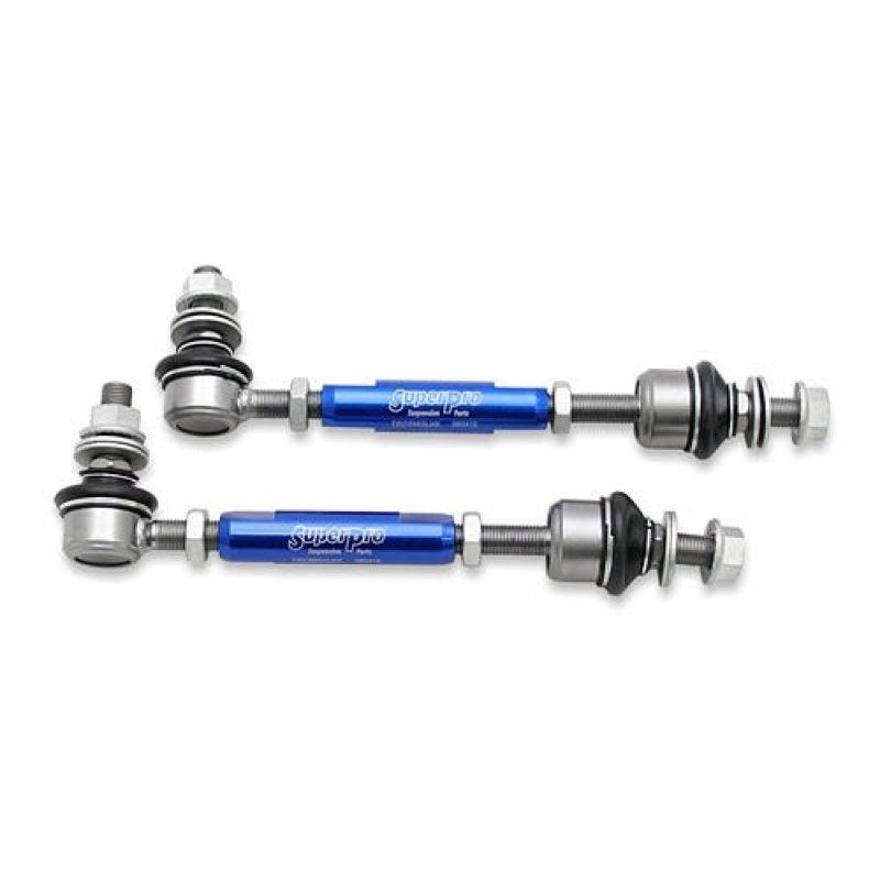 SuperPro 2003 Lexus GX470 Base Rear HD Adjustable End Link Set – 10mm Studs