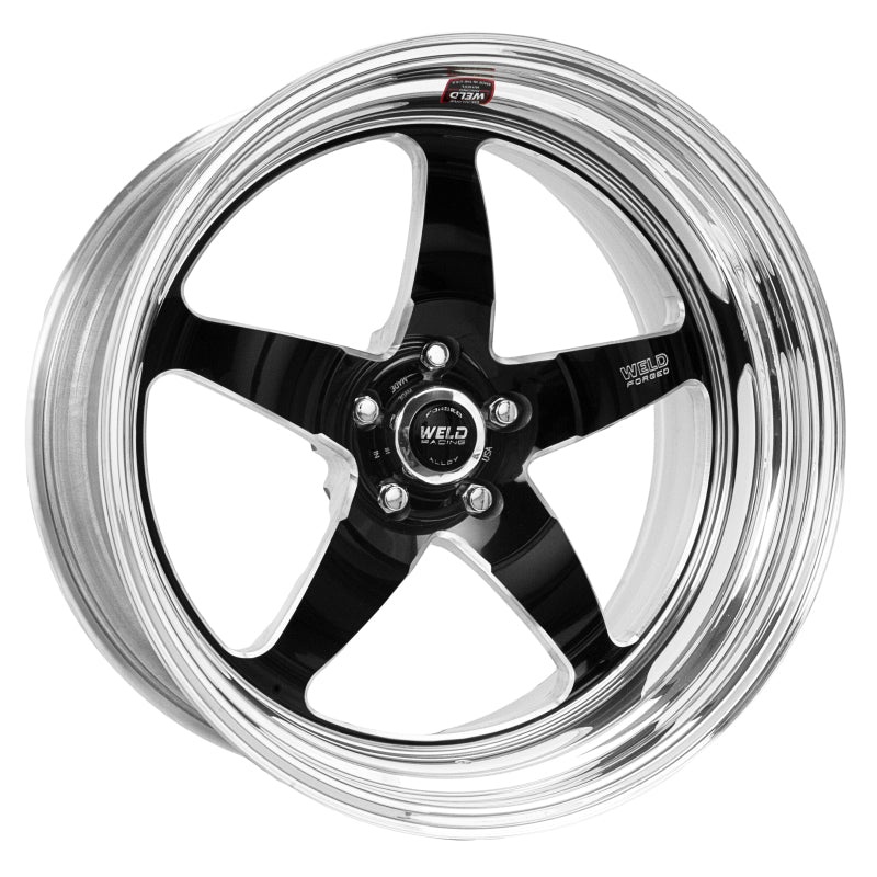 Weld S71 20×8 / 5x115mm BP / 5.3in. BS Black Wheel (High Pad) – Non-Beadlock
