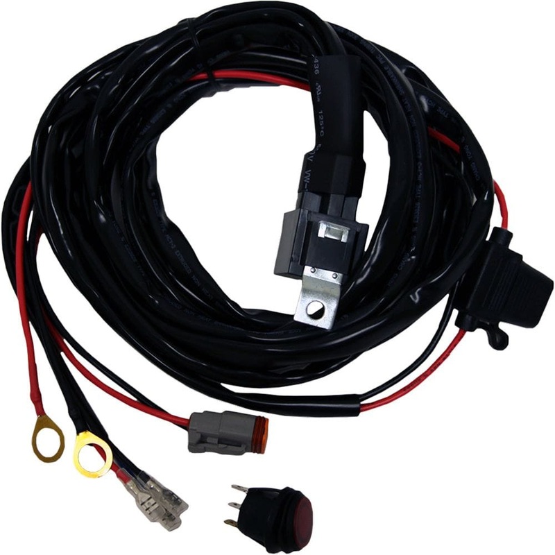 Wire Harness 10″-30″ Light Bar by Rigid