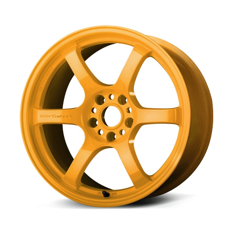 Gram Lights 57DR 18×10.5 +12 5-114.3 Mach Yellow